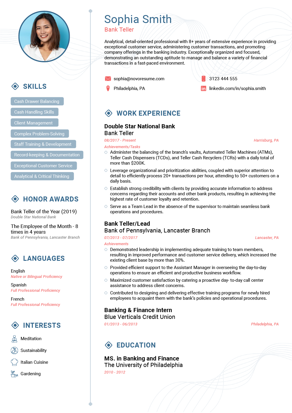 Minimalistic Resume Template