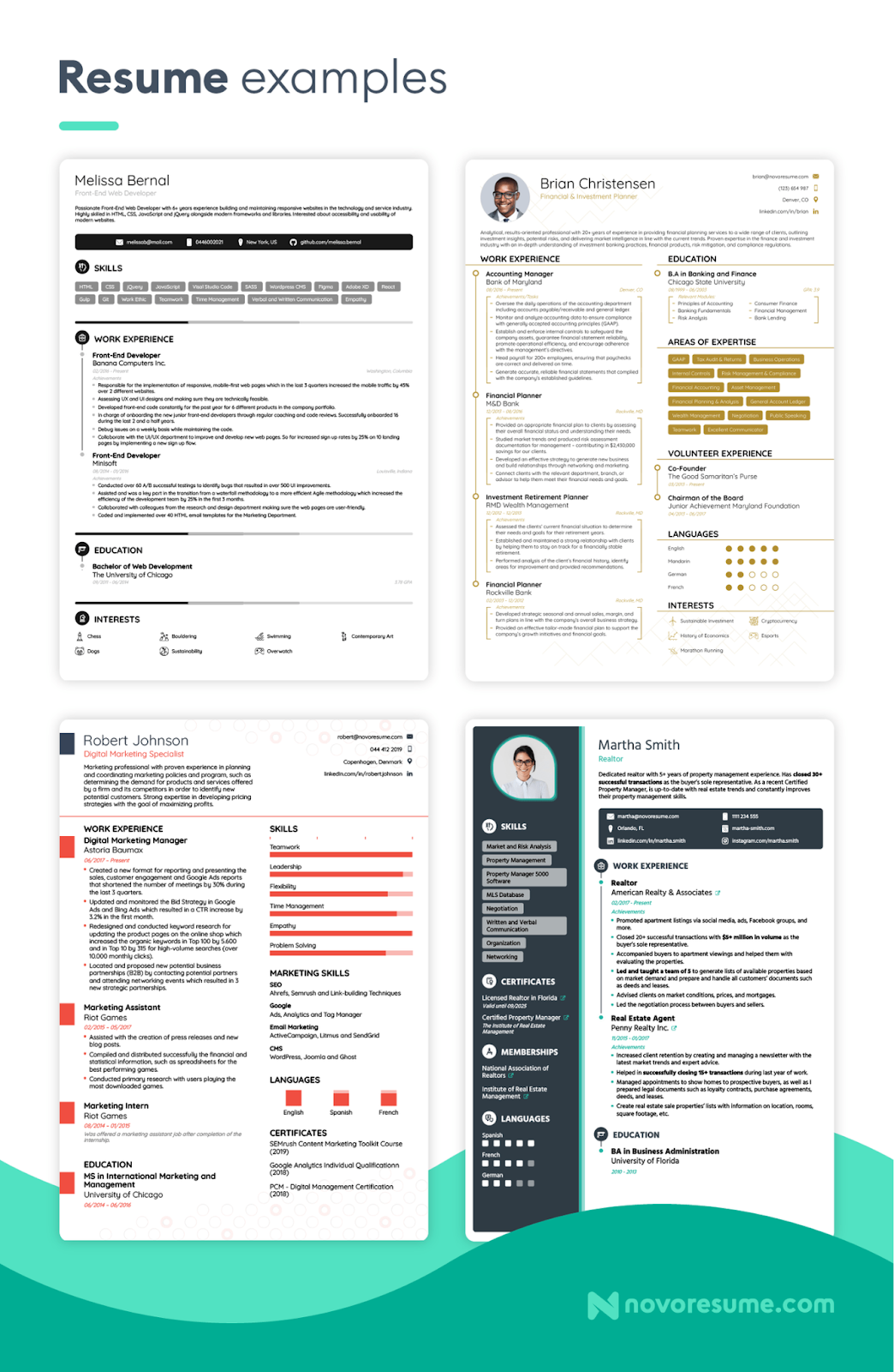 resume examples ats