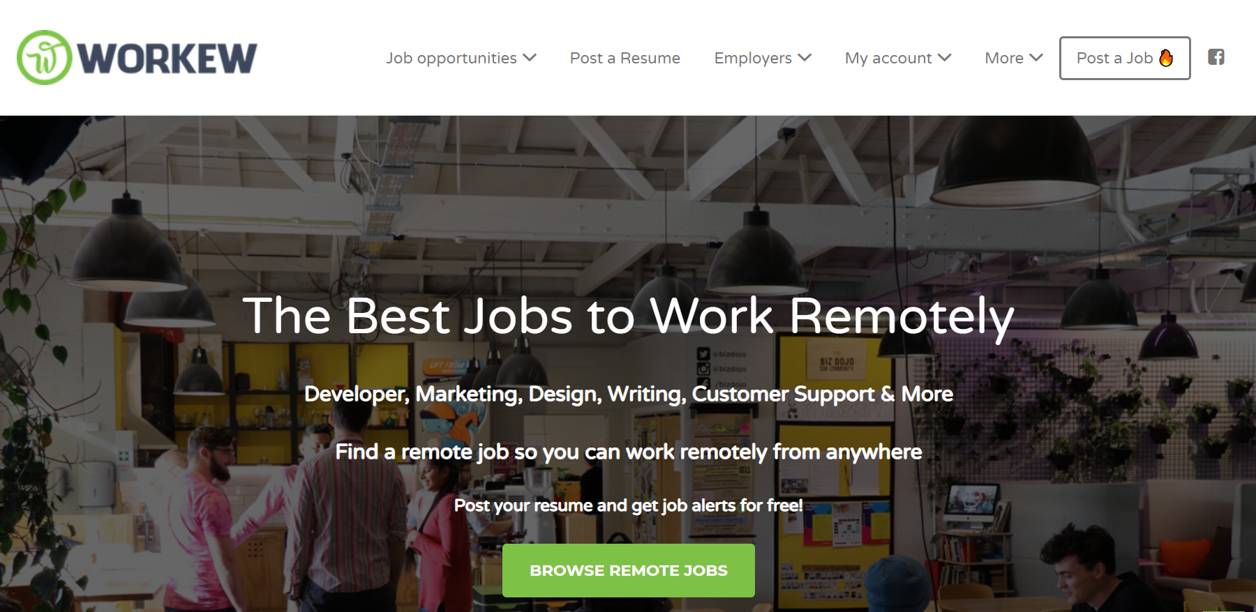 workew remotely job search